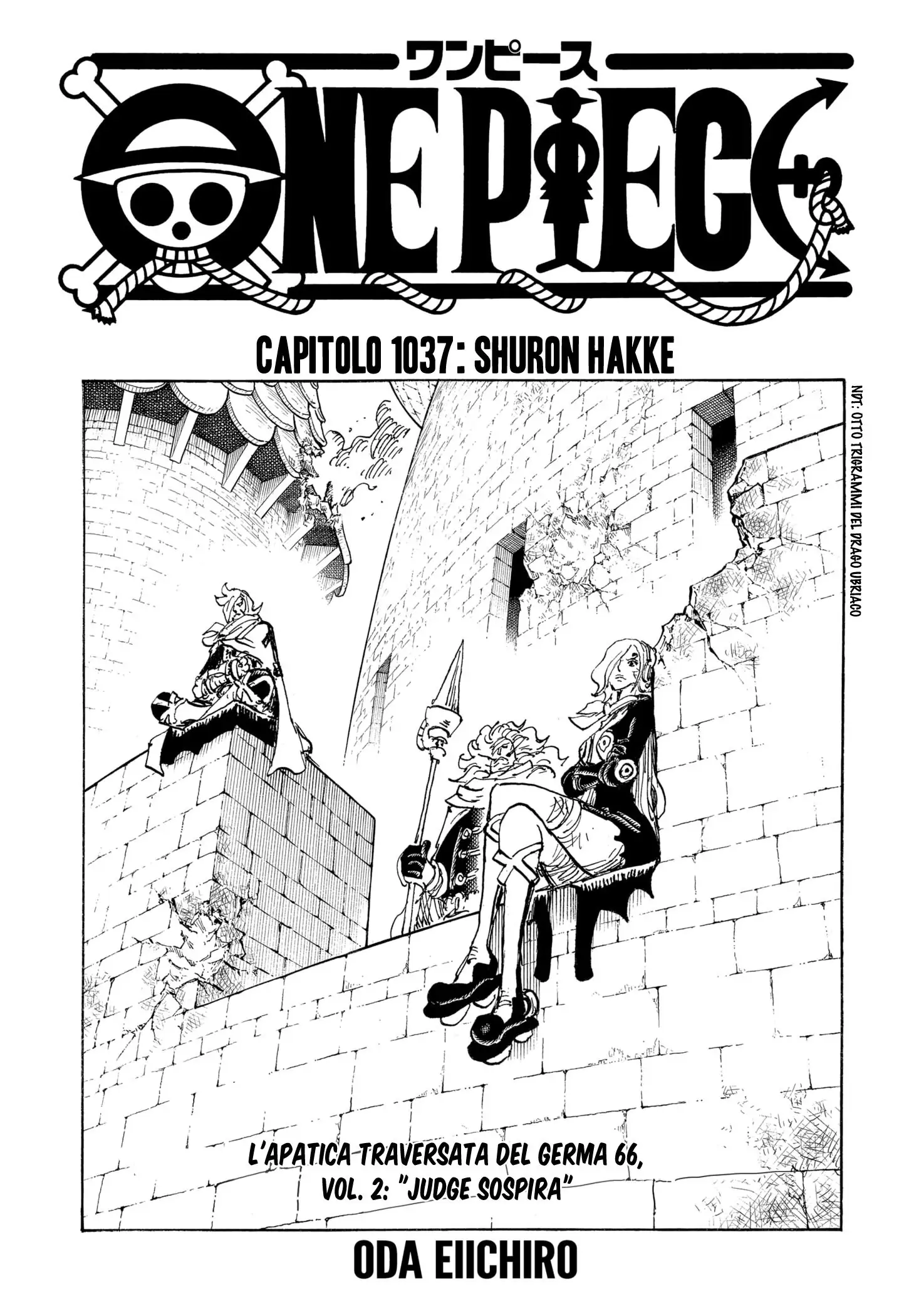 One Piece ITA-Chapter 1037